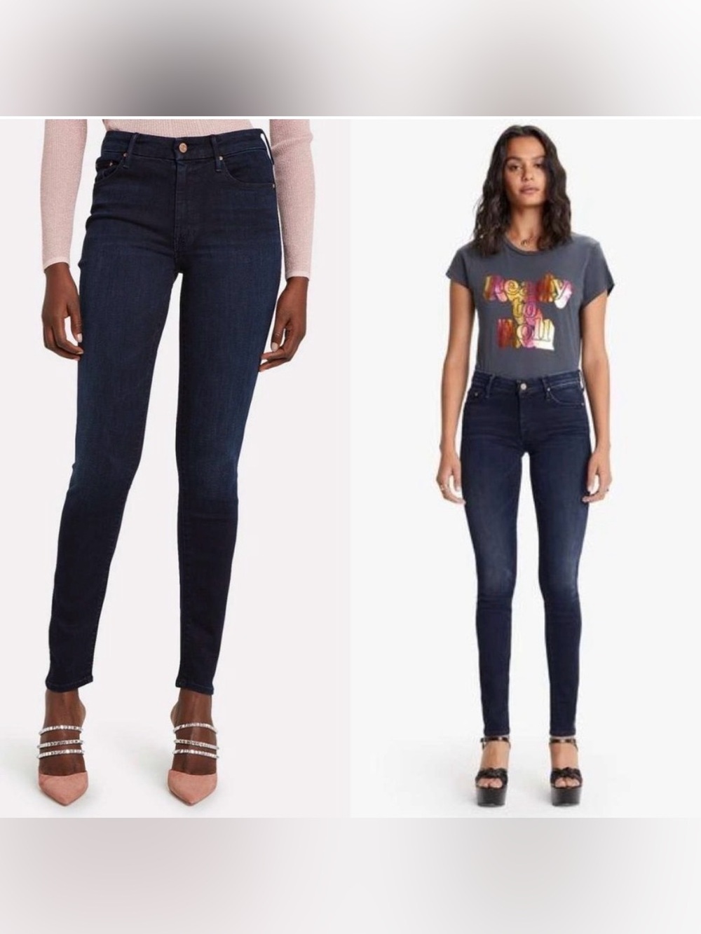 Mother - The Super Looker After Party Denim Skinny Jean - SIZE 26